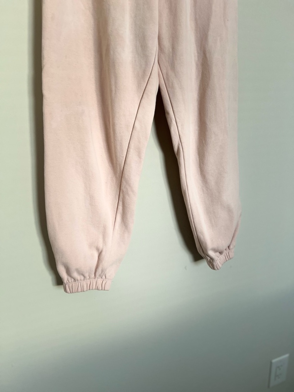 Garage Blush Pink Cozy Joggers P/S Soft Fleece Athleisure Pants - Picture 5 of 9
